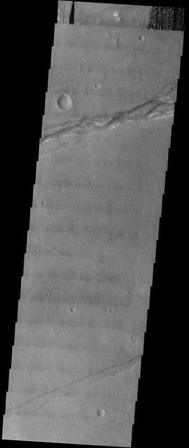 NASA image: Sirenum Fossae