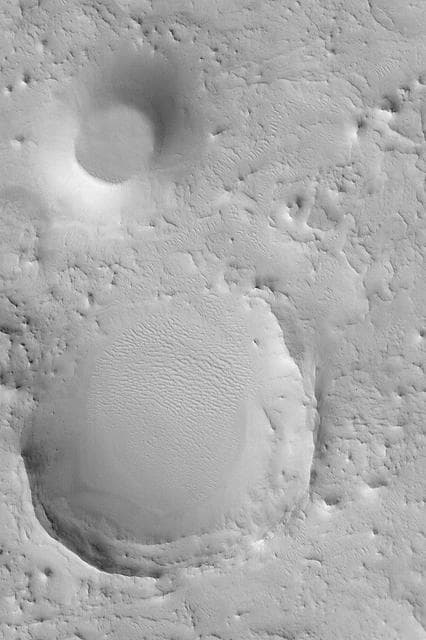 NASA image: Eroded Cratered Highlands