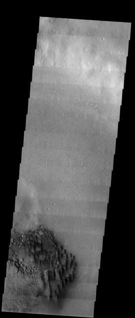 NASA image: Dune Field in a Southern Highlands Crater
