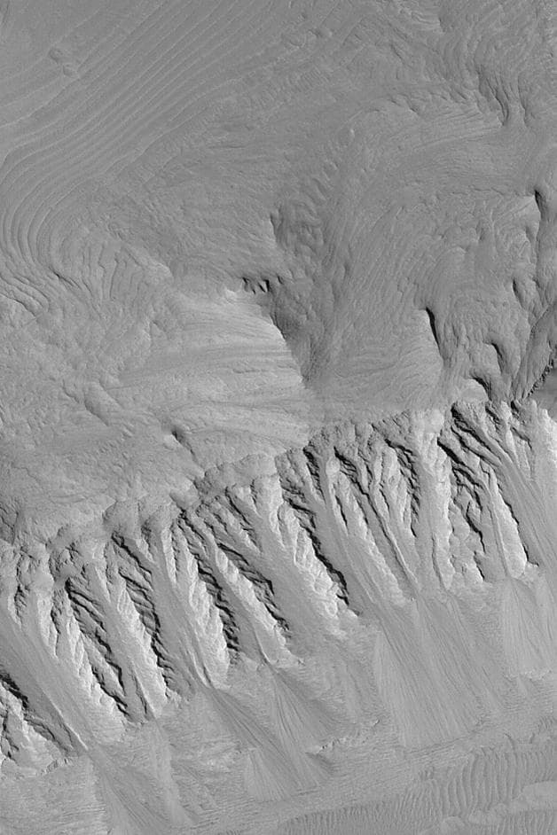 NASA image: Layers in East Candor