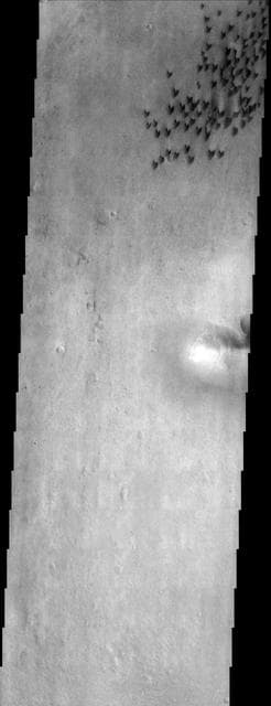 NASA image: Arkhangelsky Crater