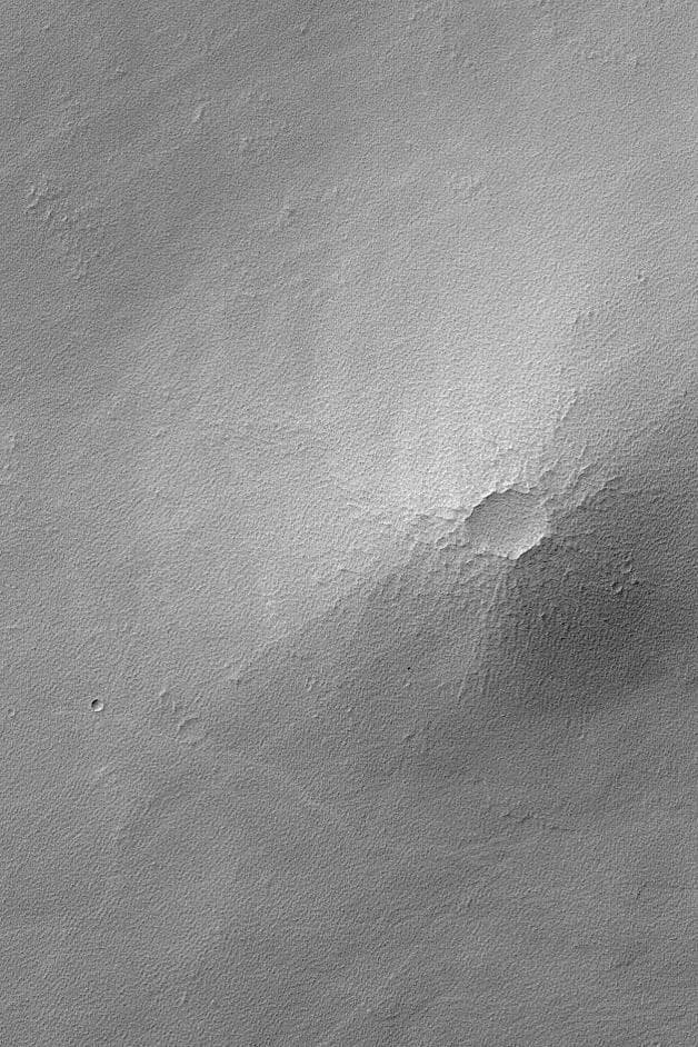NASA image: Small Syrian Volcano