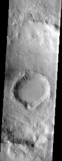NASA image: Craters Modified by Ice