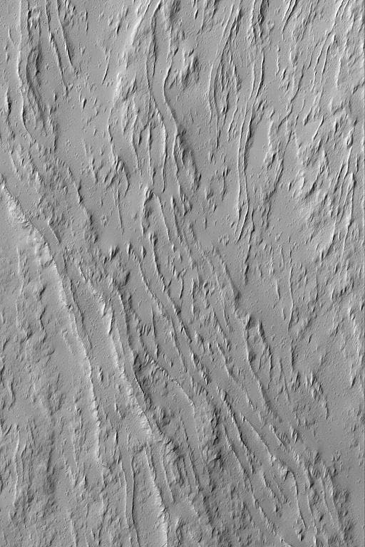 NASA image: Flows of Olympus