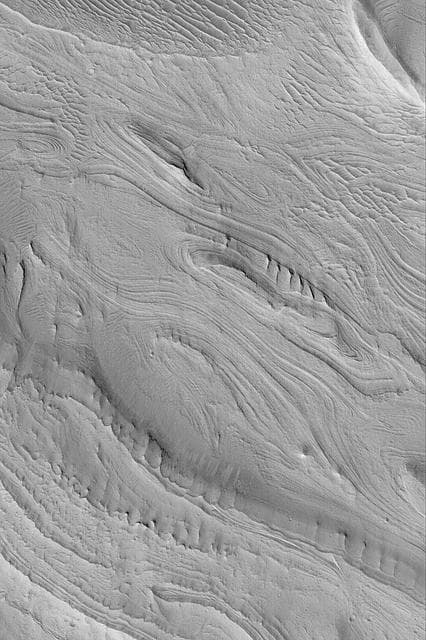 NASA image: East Candor Layers