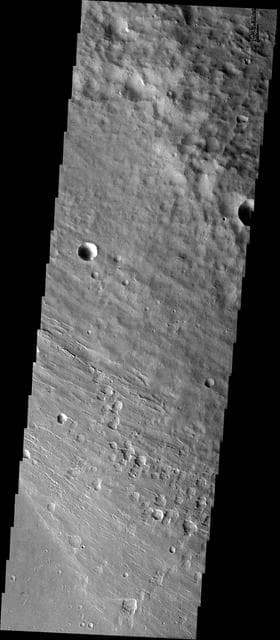 NASA image: A Different Medusae Fossae Formation