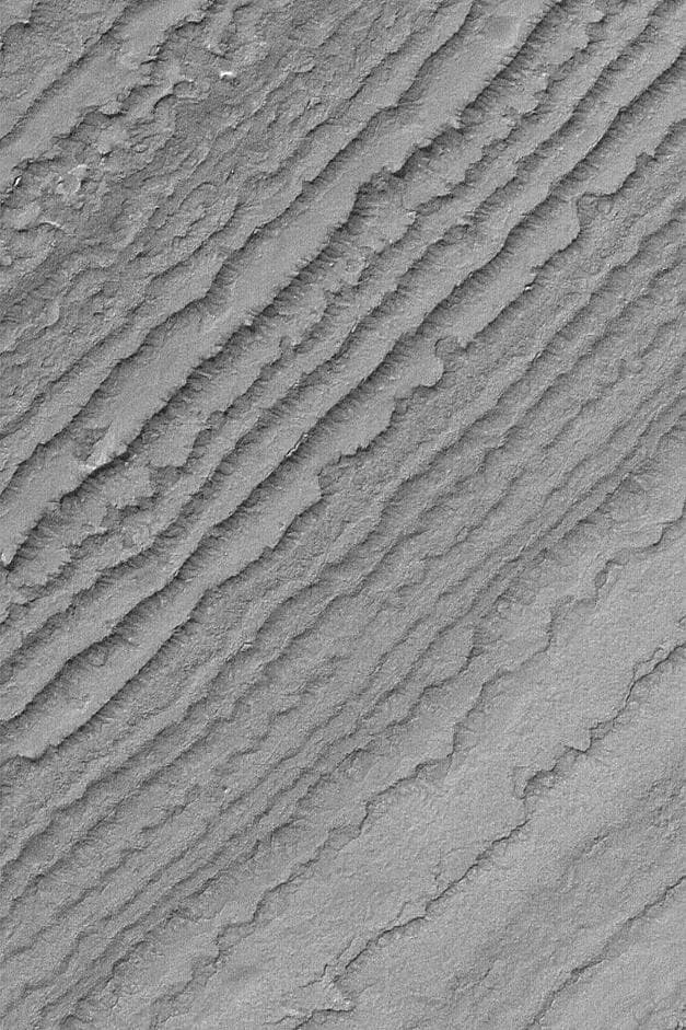 NASA image: South Polar Layers