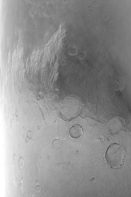 NASA image: Noachis Dust Storm