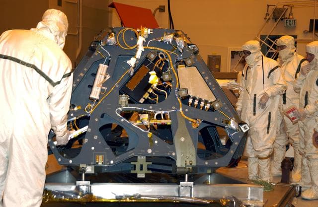 NASA image: Rover 2 Moved to Workstand