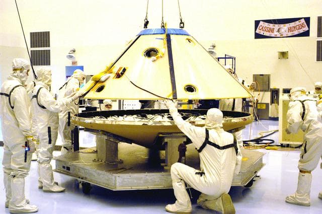 NASA image: Opening Aeroshell