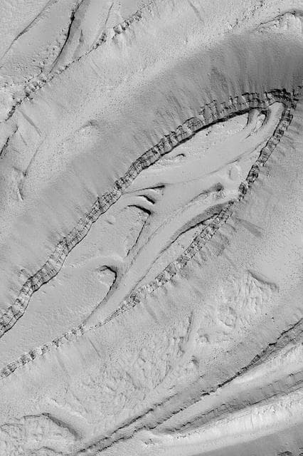 NASA image: Olympica Fossae