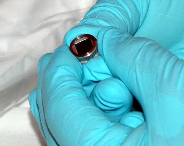 NASA image: Chip with 35,000 Signatures