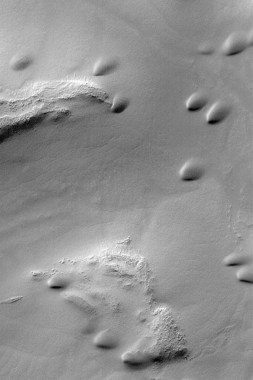NASA image: Sand Dunes in Hellas