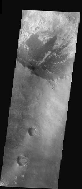 NASA image: Layers in Meridiani Planum
