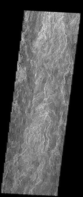 NASA image: Lava Flows and Surface Textures