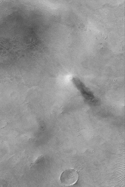 NASA image: Sabaeus Dust Devil