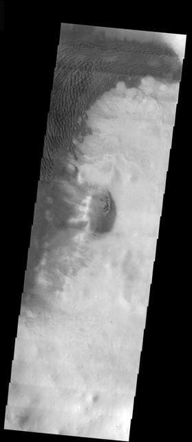 NASA image: Swirling Winds Reflected In Dunes