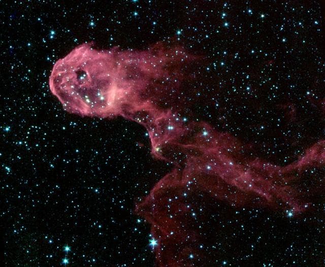 NASA image: Dark Globule in IC 1396 IRAC