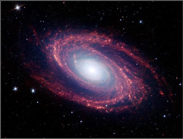 NASA image: Short-Wavelength Infrared Views of Messier 81
