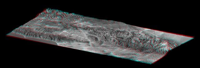 NASA image: Library of Congress Model, Anaglyph