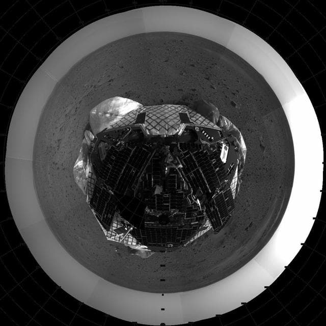 NASA image: View From Above Spirit on Mars