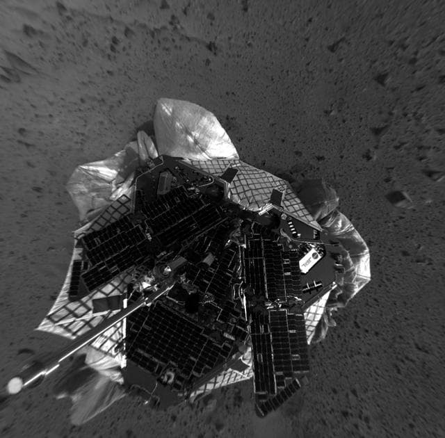 NASA image: View From Above Spirit on Mars-2