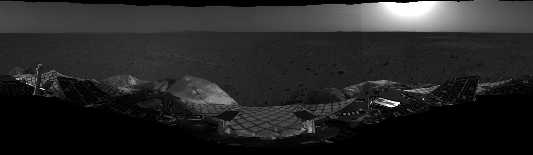 NASA image: First Look at Spirit on Mars-2