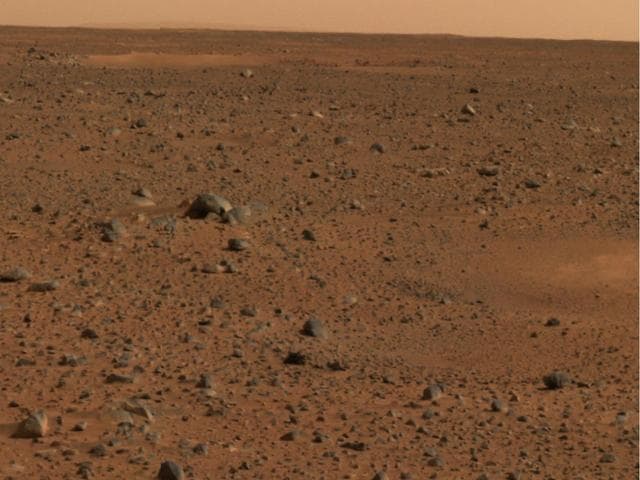 NASA image: Martian Horizon