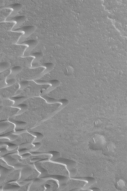 NASA image: Syrtis Major Dune Field