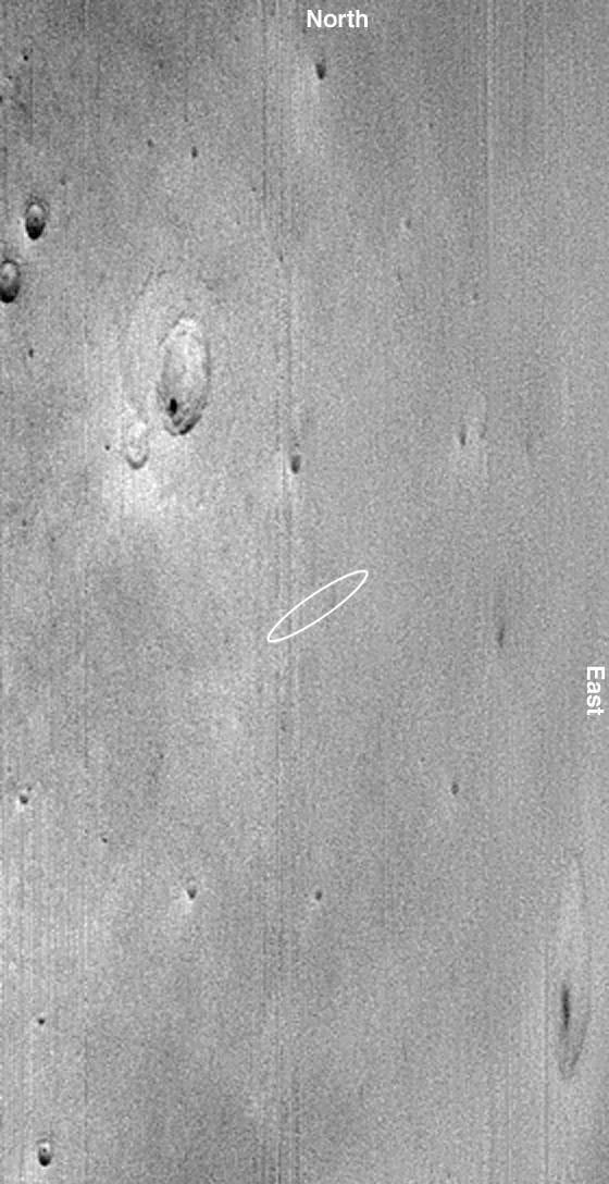 NASA image: 18 Minutes After Beagle 2 Landing