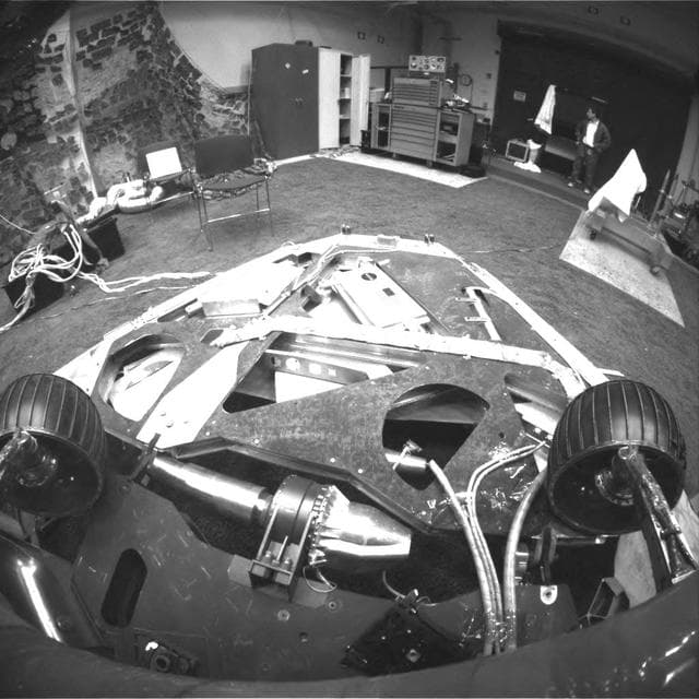 NASA image: Turning in the Testbed