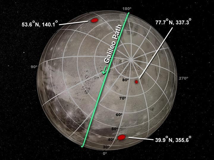 NASA image: Lumps Within Ganymede