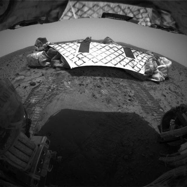 NASA image: Spirit Looks Back
