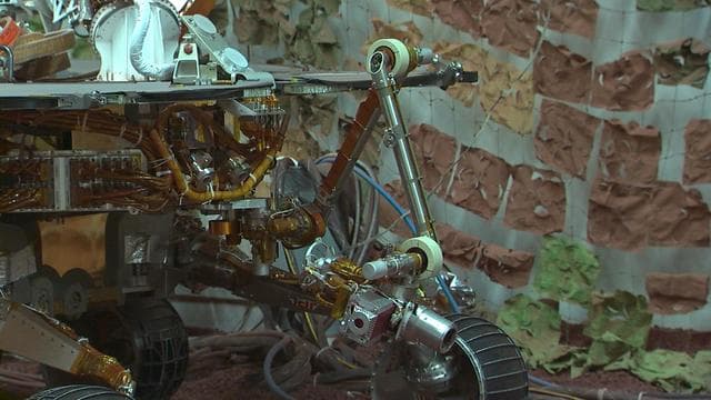 NASA image: Spirit Reaches Out at JPL