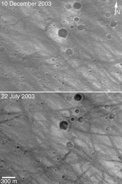 NASA image: A Dynamic Spirit Site