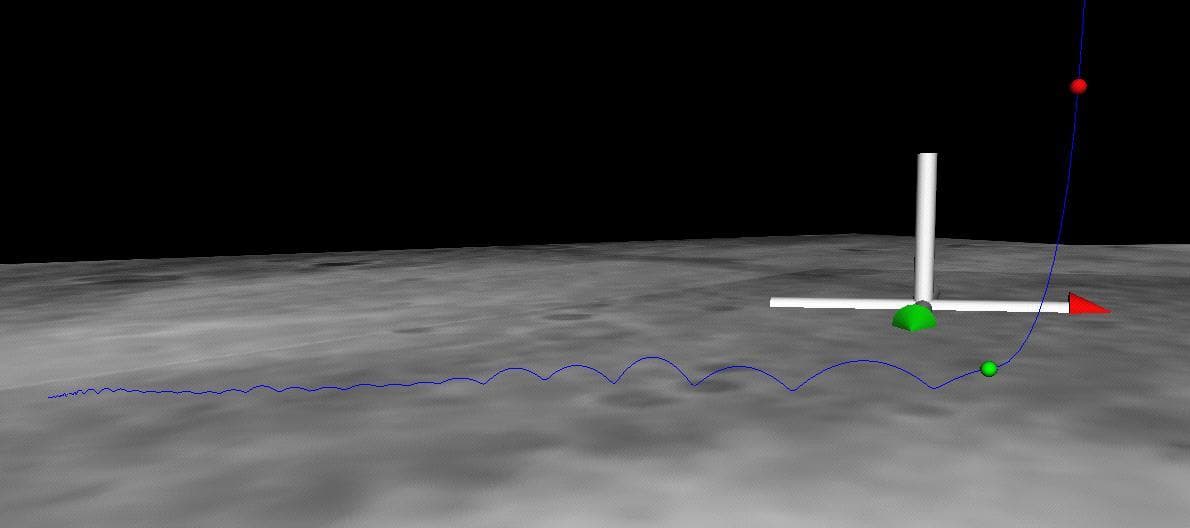 NASA image: Bouncing Down to Mars