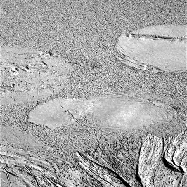 NASA image: Airbag Impressions in Soil