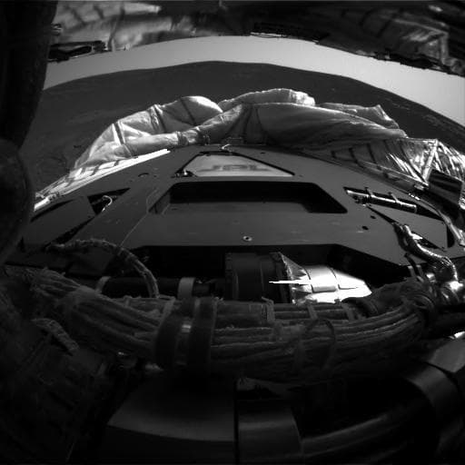 NASA image: First Look Behind Opportunity