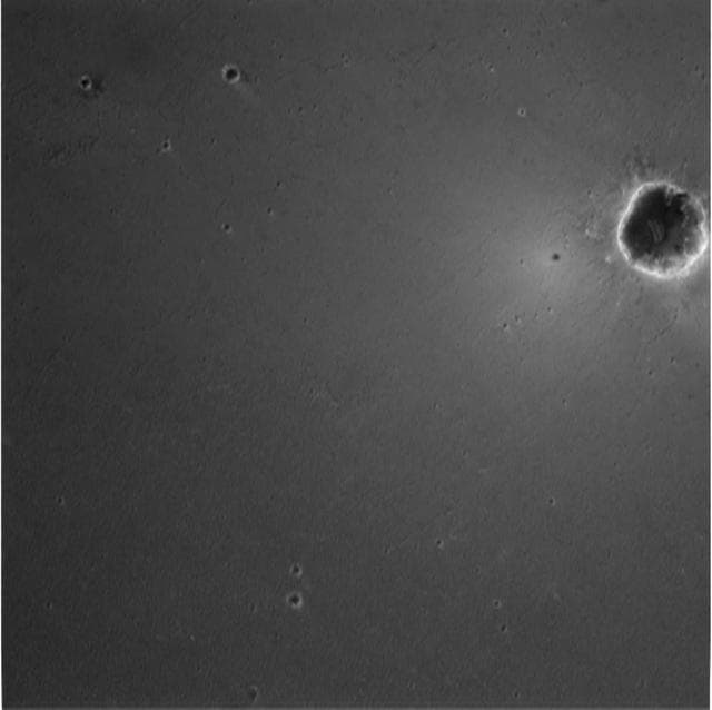 NASA image: Crater Down Below-3