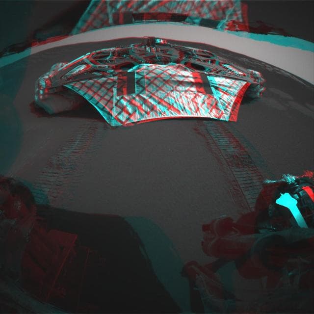 NASA image: Vacant Lander in 3-D
