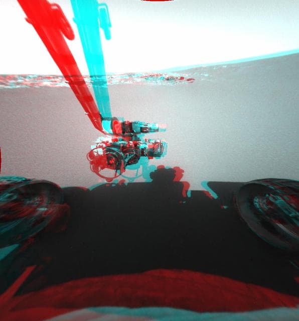 NASA image: Opportunity Stretches Out 3-D