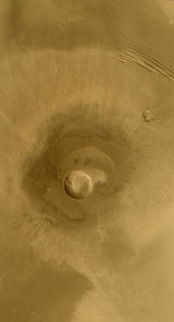 NASA image: Pavonis Mons