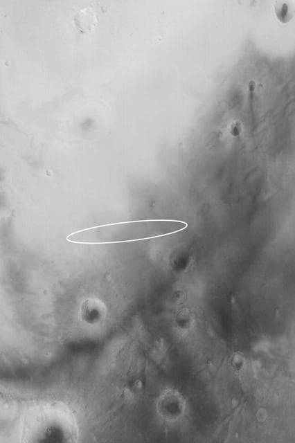 NASA image: Mars Exploration Rover MER-B Opportunity Landing Site