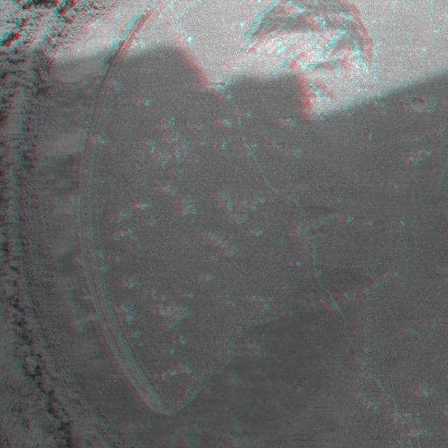 NASA image: Adirondack Post-Drill 3-D