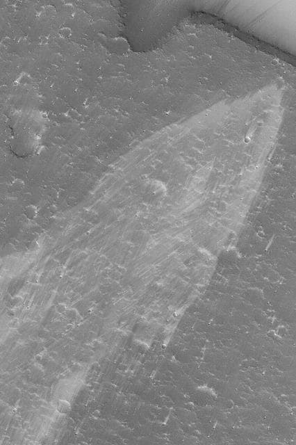NASA image: Complex Wind Streaks