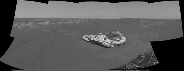 NASA image: At Home in the Crater
