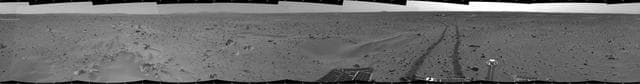 NASA image: Spirit Keeps Rolling