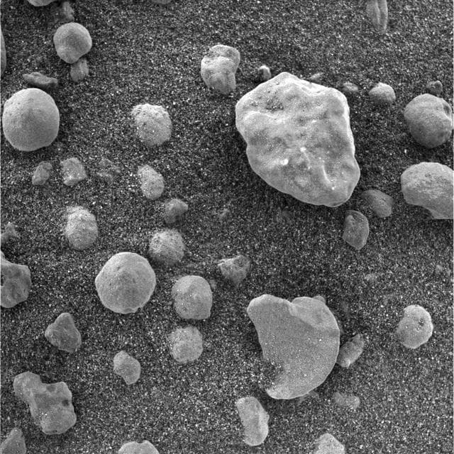 NASA image: Tiny Pebbles