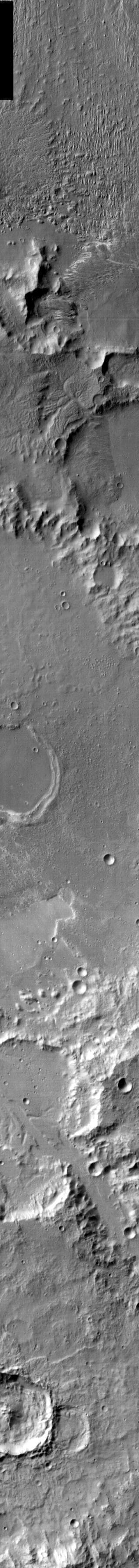 NASA image: Gusev Crater in Infrared