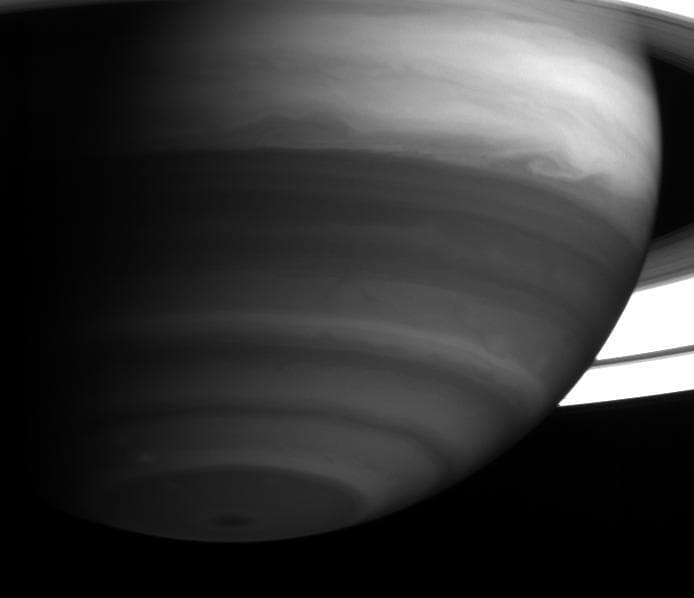 NASA image: Bands and Swirls in Infrared